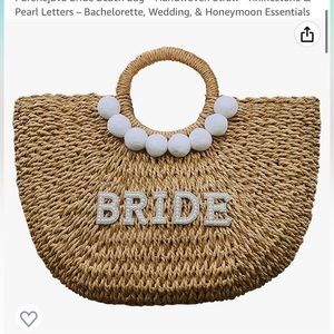 Boho/beach BRIDE purse! 💍👰‍♀️👛